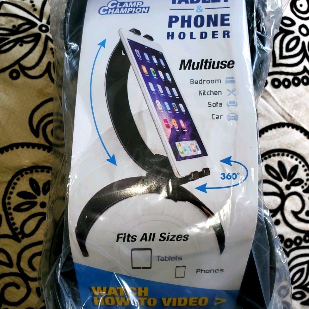 🆕️Clamp Champion Tablet & Phone Holder
